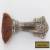 DELIGHTFUL / ANTIQUE AMERICAN STERLING SILVER MAKEUP BRUSH. for Sale