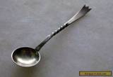 ANTIQUE VICTORIAN ENGLISH STERLING SILVER MUSTARD / SALT  SPOON for Sale