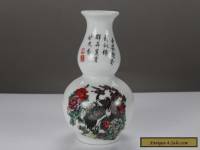  Exquisite chinese retro painting lum blossom porcelain Vase 1