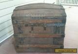 1800's Antique Large Dome Top Chest/Trunk for REPAIR for Sale