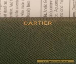 Item Antique Art Deco Cartier Silver Card Cigarette Case In Original Box for Sale