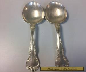 Item  Gorham Silver Plate 1947 New Elegance 3 Piece Spoon Flatware for Sale