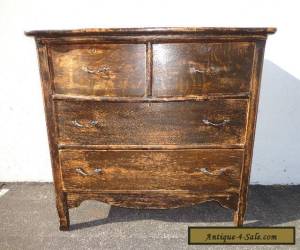 Item Dresser Antique Country Chest of Drawers French Provincial Vintage Shabby Chic  for Sale