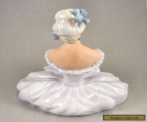 Item Beautiful Estate Unterweissbach German Porcelain Lady Dancer Figurine for Sale