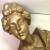 ANTIQUE ART NOUVEAU Chalkware Lady Bust CARMELA for Sale