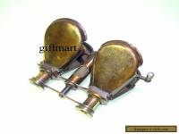 ANTIQUE BRASS BINOCULAR MARITIME VINTAGE GIFT FOLDABLE BINOCULARS TELESCOPE GIFT