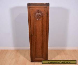 Item Antique French Provincial Solid Oak Wall Cabinet/Case for Sale