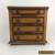 Antique 19th c. Pine & Marble Top Miniature French Chest for Sale