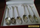 Set Of 6 -" Sterling Silver jamacia spoons for Sale