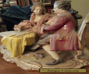 Item VINTAGE CAPODIMONTE STATUE-RARE for Sale