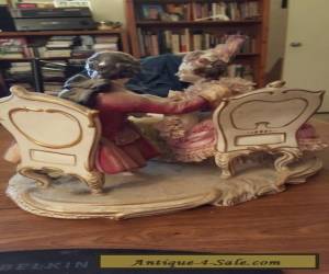 Item VINTAGE CAPODIMONTE STATUE-RARE for Sale