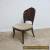 Vintage Shell Carved French Regency Dining Room Side Desk Chair for Sale