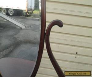 Item 1 Antique Mahogany Vanity Chest with Mirror for Sale