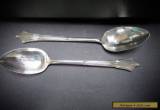Antique Sterling Silver Spoons Hallmarked London 1896 for Sale