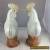 12" Pair Of Antique Chinese Porcelain Chickens With Mark for Sale