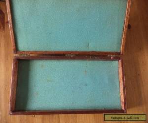 Item  Vintage   wooden box ... fly fishing / float  box for Sale