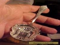Antique Victorian Sterling Silver no Hallmark Fancy Tea Strainer