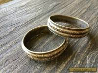 1900's Vintage Chinese Silver Bracelet, Pair 