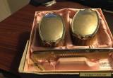 Two Sterling Silver Victorian Bushes & Comb set in Original Box for Sale