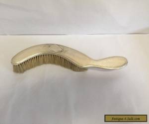 Item Antique Victorian Boulenger Butler Silver Plated Table Crumb Brush for Sale