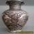 BEAUTIFUL ANTIQUE PERSIAN ESFAHAN SOLID SILVER FIGURAL VASE  for Sale