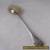 Well-Made Antique French Solid Silver Serving Spoon/ L 25.6 cm Gilded Bowl for Sale