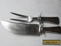 Vintage Sterling Silver Carving Set~ Knife and Fork 