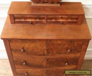 Item Antique Empire Dresser, Chest of Drawers, Mirror Top, American C.1880 for Sale