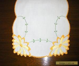 Item vintage Linen Table Runner for Sale