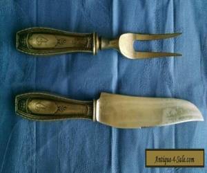 Item Antique RW&S, Wallace Antique/Vintage Sterling Silver Carving Set  for Sale