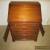 ANTIQUE MAHOGANY SLANT FRONT LARGE DESK, SECRETARY, 1940s for Sale