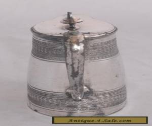 Item Vintage James Dixon & Son Silver Plate Lidded Hot Water Pot 1/2 Pint #2412 for Sale