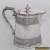 Vintage James Dixon & Son Silver Plate Lidded Hot Water Pot 1/2 Pint #2412 for Sale