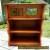 VINTAGE ANTIQUE MId Century WOOD RADIO CABINET BOOKSHELF STAND for Sale