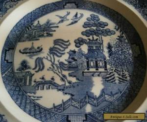 Item Willow Plate Blue and White  for Sale