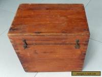 vintage wooden box marked G.P.O.