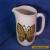 1960s ARABIA Pottery FINLAND 5" PITCHER with LARGE BUTTERFLY Design for Sale