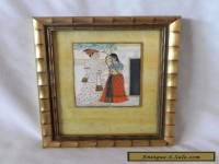 Vintage HINDU INDIAN FRAMED ART