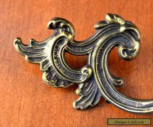 Item VINTAGE K-645 FRENCH PROVENCIAL Furniture Pulls KEELER BRASS C-C 3 1/2" for Sale