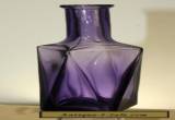 ANTIQUE FANCY PURPLE  PERFUME BOTTLE 5 1/2'' for Sale