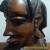 vintage African abstract Bust of Woman  for Sale
