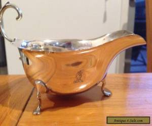 Item Sterling Silver Gravy Boat for Sale