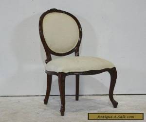 Item Set of 4 Louis XV style dining chairs mahogany wood for Sale