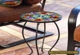 Glass Side Table Antique Vintage Style for Sale