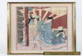 Utagawa Kunisada (1786-1865) Antique Japanese Woodblock  for Sale