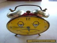 Very Cute, Nuts! Another Day Vintage USA Bedside Alarm Clock 