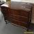 Vintage French-Style Flamed Mahogany Carved Dresser for Sale