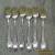 6 Gorham STERLING SILVER Versailles pattern ICE CREAM FORKS for Sale