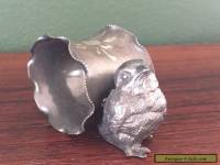 Victorian Silverplate Figural Napkin Ring with Baby Chick