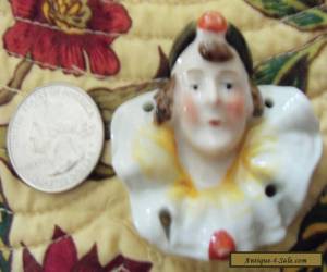 Item Porcelain Half Doll Head VTG Antique Germany Art Deco Nouveau for Sale